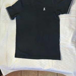 Psycho Bunny Black Polo Shirt Classic Style